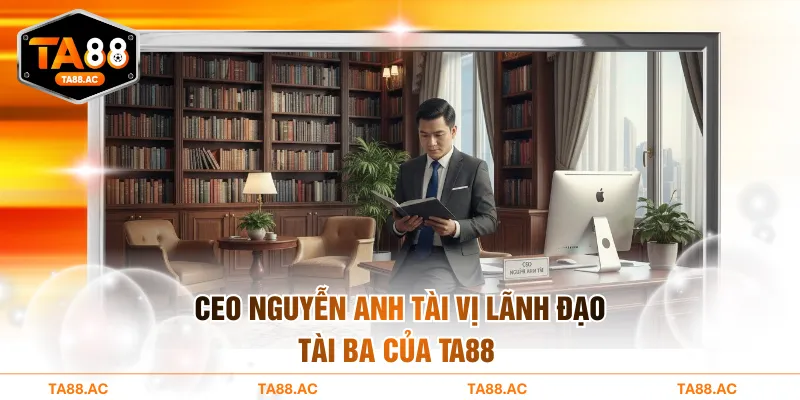 CEO Nguyễn Anh Tài vị lãnh đạo tài ba của TA88 